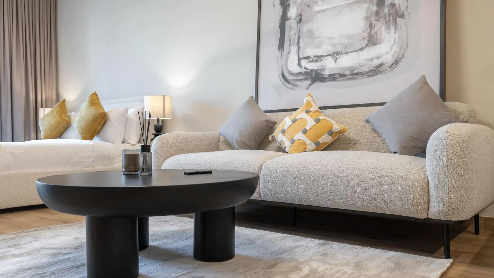 Bright & Airy Studio Perfect For 2 In Jvc Dubai